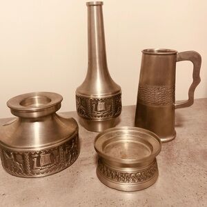 Haugrud Perletinn Viking Set